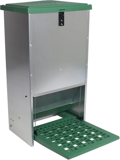 Automatische voerbak 20 kilo - Voedersilo - Kip - voersilo kippen