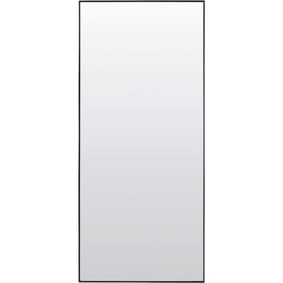 Light & Living spiegel 80x1,5x180 cm zeneta glas+zwart