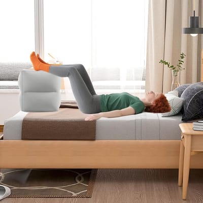 Intervertebrale Schijf Cube voor Trapbed, Opblaasbare Kussen voor Beensteun en Rugoefeningen, Ideaal voor Comfort en Herstel