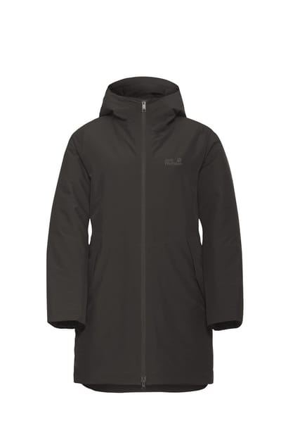 Jack Wolfskin Frost Haven Jacket Women - Winterjas - Dames - Zwart - Maat XL