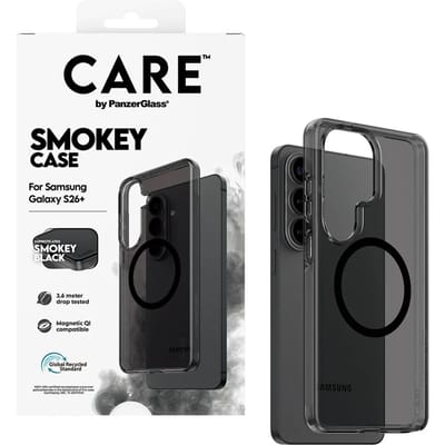 CARE by PanzerGlass Urban Combat Case voor de Samsung Galaxy S26 Plus - Smokey Black