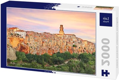 Puzzel Italië - Landschap Puzzel - Ontspannen Tijdverdrijf - Gedetailleerd Landschap - 90 x 60 cm - Meerdere Kleuren