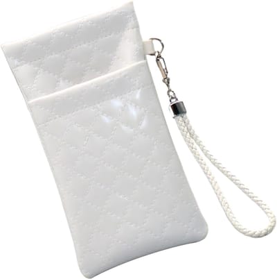 Dubbele Brillenkoker - Brillenhouder Leer - Veilig Vervoer Bril - Twee Zakken - 18 x 10 x 2 cm - Bruin