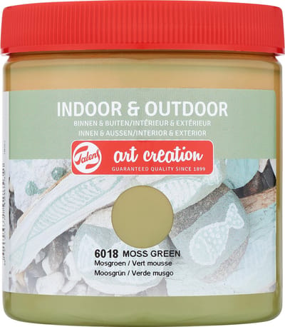 Talens Art Creation indoor & outdoor verf 250ml - Mosgroen