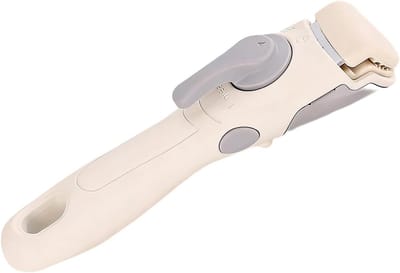 Afneembare pannengreep - Reservehandgreep kookgerei - Keuken organiseren - Veilig vergrendelingsmechanisme - 19.5 x 4 cm - Beige