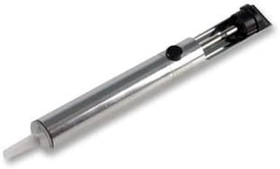 Desoldeer Pomp - Soldeer Verwijderaar - Elektronica Reparatie - Hoge Zuigkracht - 194 mm - Zilver