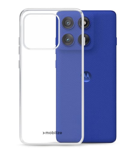 Mobilize Doorzichtig Hoesje geschikt voor Motorola Edge 60 Pro Telefoonhoesje Flexibel TPU | Mobilize Gelly Case Backcover | Doorzichtig Telefoonhoesje Edge 60 Pro | Edge 60 Pro Case | Back Cover - Transparant