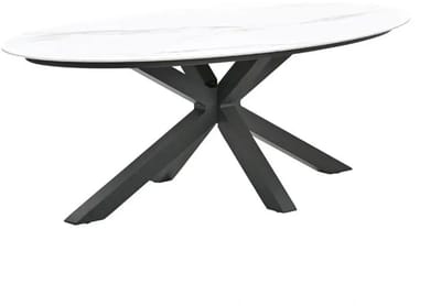 Garden Impressions Scotland Tuintafel Venice White - 230x115 cm