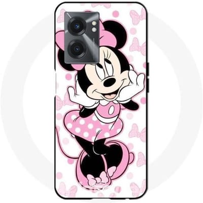 Coque Realme V23 Minnie Mouse rose Disney Cartoon - Maniacase