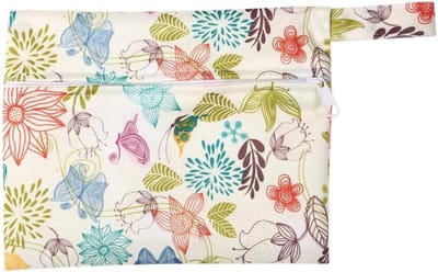 Maandverband Bag, waterdichte Herbruikbare Mini Natte Zakken tasje met rits Past Female Wordt gebruikt voor maandverband Maandverband Menstruatie Kit (WSDD8)