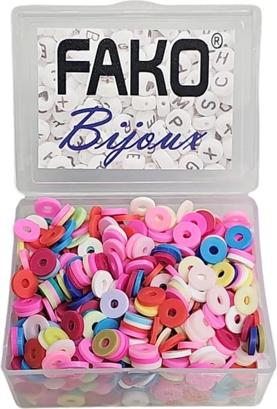 Fako Bijoux - Katsuki Disc Kralen Box - Polymeer Kralen - Surf Kralen - Kleikralen - 6mm - 700 Stuks - Mix 9