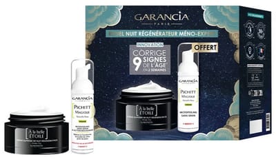 Garancia Meno-Expert À la Belle Étoile Crème Suprême de Nuit 40 ml + Pschitt Magique Nouvelle Peau 30 ml cadeau