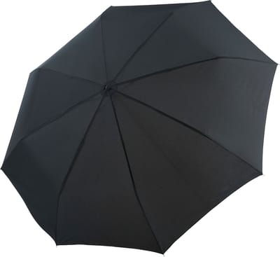 doppler Paraplu Fiber Golf Trekking Black Zwart