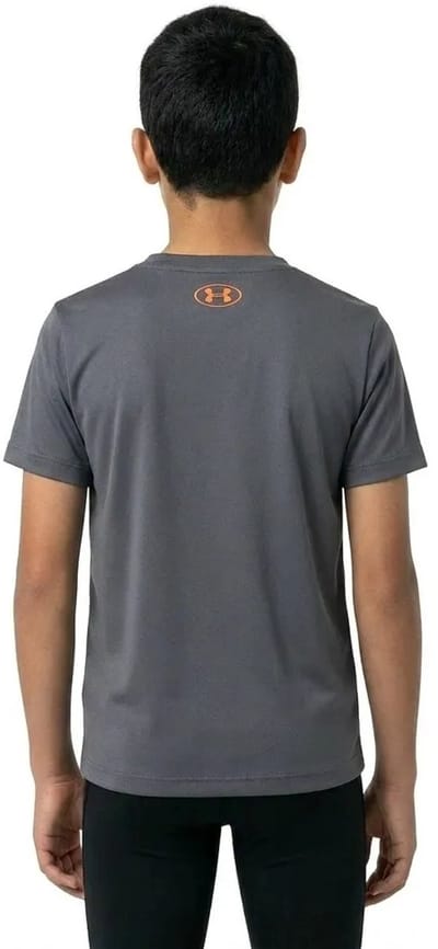 Under Armour Tech Play T-shirt Met Korte Mouwen Grijs 10-12 Years Jongen