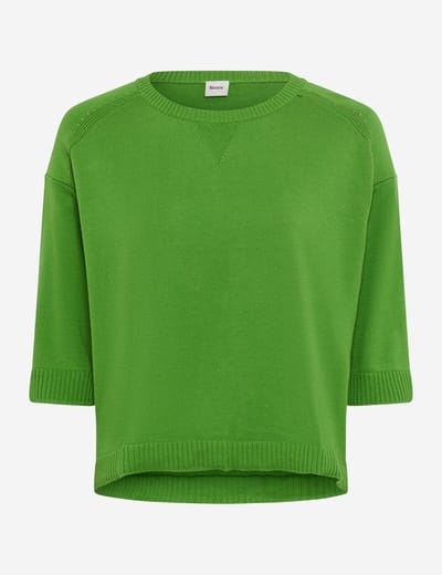 Brax Dames Trui  Style NIA leaf green, groen, maat 34
