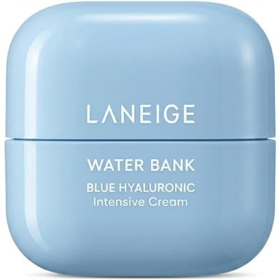 LANEIGE Water Bank Blauwe Hyaluronzuur Intensieve Crème Rijke Hydratatie Gezichtscrème 50ml 20ml