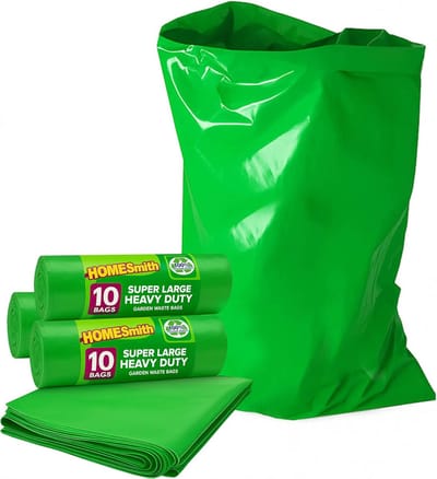 Extra Grote, Sterke Puinzakken / Tuinzakken - Heavy Duty Afvalzakken (Set van 35)
