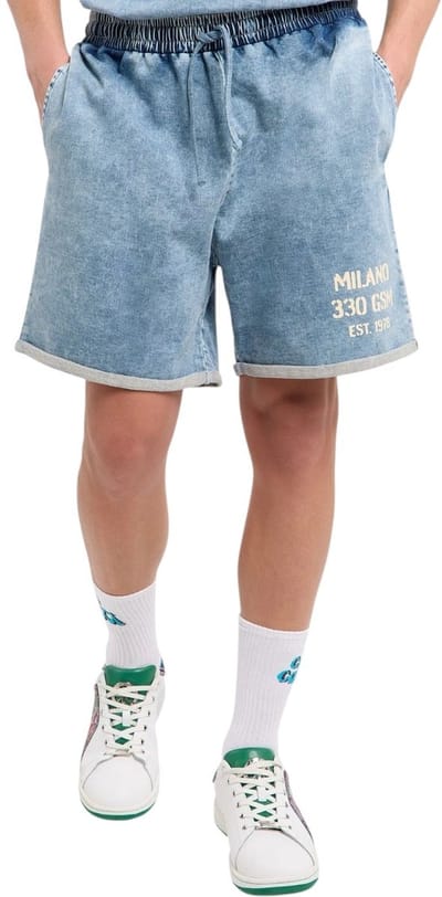 Carlo Colucci Heren Korte Broek Blauw C5095/14