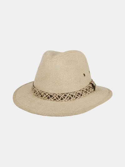 Bluford - Hennep hoed - Beige