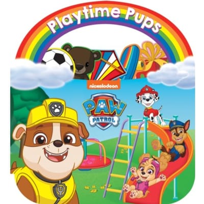 Paw Patrol Playtime Pups: A Carry-Along Board Book - Paw Patrol
