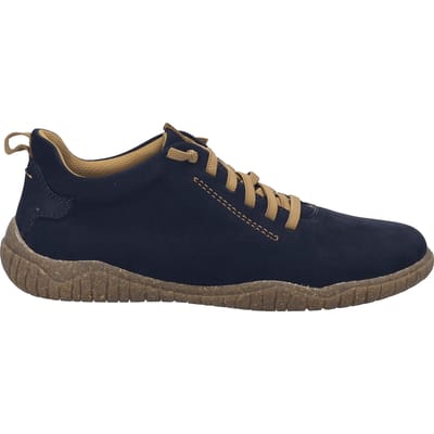 Josef Seibel - WYNONA 06 - Dames veterschoenenBarefoot - Kleur: Blauw - Maat: 37