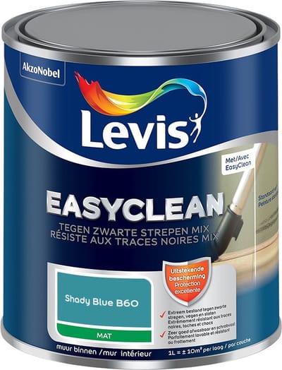 Levis - Easyclean Tegen Zwarte Strepen Mix - Shady Blue B60 - Mengverf - 1 L