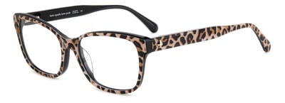 Kate Spade CRISHELL Black leopard 52/16/140 WOMAN Brilmonturen