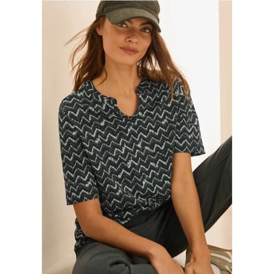 Shirt met minimale print