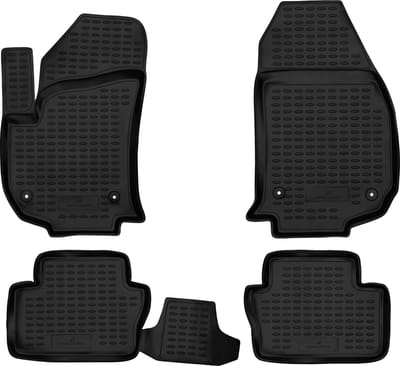 Walser Rubberen Voetmatten XTR geschikt voor Opel Zafira B/Zafira Family B (A05) 2005 - 2019