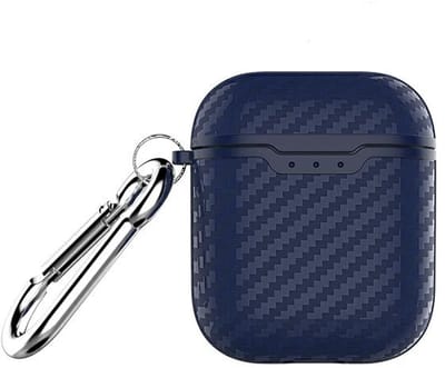 Beline AirPods Carbon Cover Air Pods 1/2 blauw/blauw