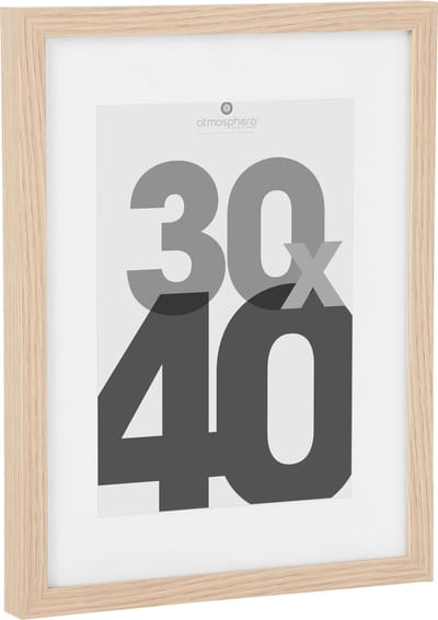 FOTOKADER 30 X 40 CM - MDF - NATUREL