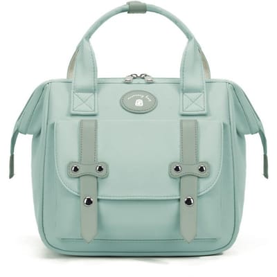 Multifunctionele en Lichtgewicht Handtas voor Dames, Een Leuke en Lieve Rugzak voor Uitjes groen