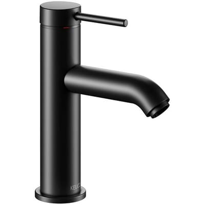 Keuco IXMO Soft Black Selection single lever basin mixer 100 without pop-up waste 59502372100