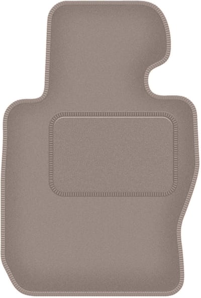 Bestuurdersmat beige voor: BMW 3 F31 touring xDrive (2012-2019)