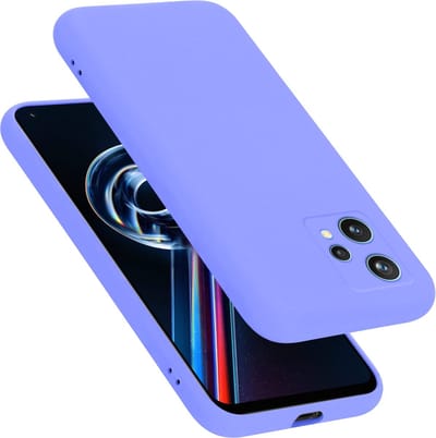 Cadorabo Hoesje geschikt voor Realme 9 5G / 9 PRO / V25 / Q5 / OnePlus Nord CE 2 LITE 5G in LIQUID LICHT PAARS - Beschermhoes gemaakt van flexibel TPU silicone Case Cover