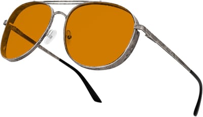 GUNNAR - Fallout Brotherhood of Steel - Computerbril - Blauw Licht Bril - Blue Light Glasses 0.2 Sterkte Amber Max