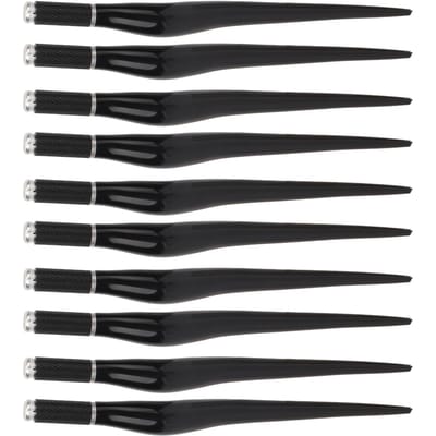 10pcs Stylo Microblading Tatouage Manuel Semi-Permanent Sourcil Lèvre Eyeliner Stylos Microblading Noir black