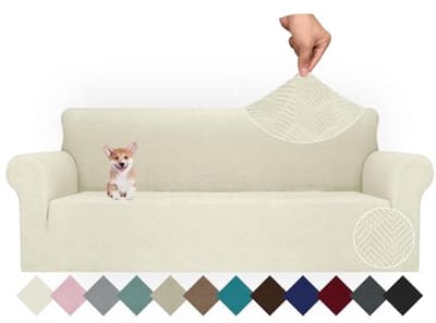Universele Stretch Sofa Cover 4 Zits - Anti-Slip en Krscratchbestendig