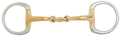 BR DUBBEL GEBROKEN BUSTRENS SOFT CONTACT 14 MM Bruin-brons