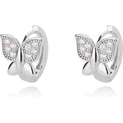 Nouvelles boucles d'oreilles papillon pour femmes filles boucles d'oreilles modernes en acier inoxydable couleur or 2023 tendance mariage bijoux esthétiques femme argenté