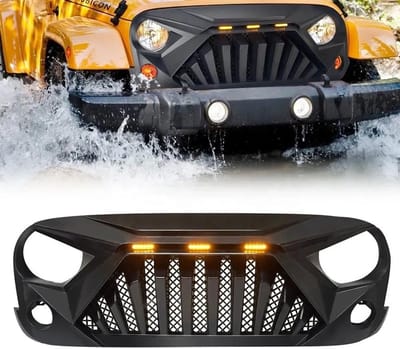 Auto Radiator Roosters - Voorkant Grill - Voertuig Styling - Goede Luchtinlaat - 10x10x10 mm - Zwart
