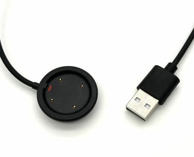 Geschikt voor Polar Vantage M / M2 / V / V2 / Grit X / Grit X Pro / Ignite / Ignite 2 / Unite – USB-A Oplaadkabel – Magnetische Smartwatch Oplader – 1 Meter – Zwart