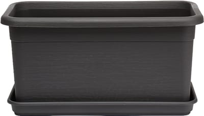 Elezza Plantenbak Decor Fioriera L82 x B32 x H31 cm - Antraciet