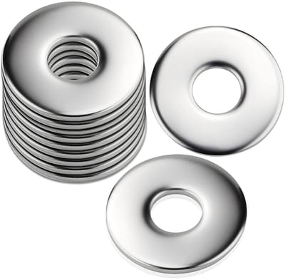 50 Pieces Washers Stainless Steel A2 V2A M8 x 30 mm Large Washers Stainless Steel Body Rings Flat Washers M8 for - ShopVlot