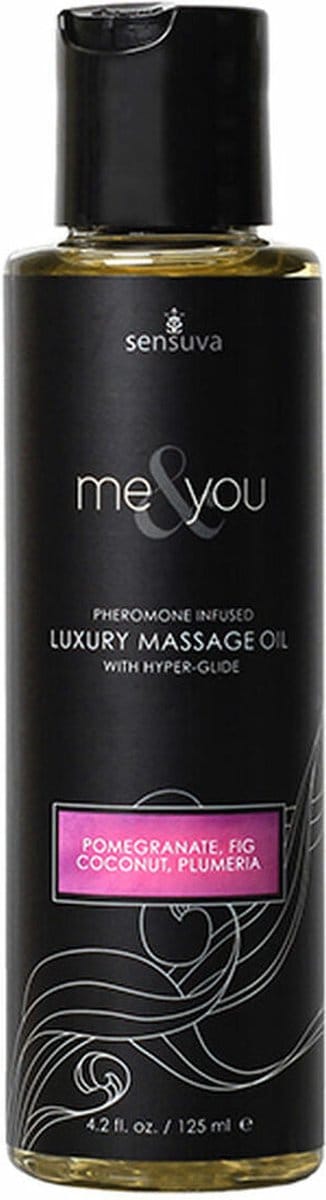Erotische Massageolie Me & You Sensuva 125 ml Kokosnoot