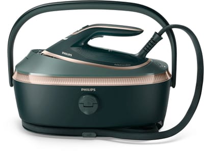 Philips PerfectCare 8000 Serie Stoomgenerator – Tot 210 g/min TurboPower Stoom - 750 g Stoomstoot - Geen Schroeiplekken (OptimalTEMP) - 1,4L Afneembaar Reservoir - Automatisch & Verticaal Stomen - PSG8200/70