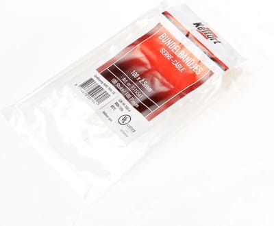 Kelfort Bundelbandje transparant 100 x 2.5mm