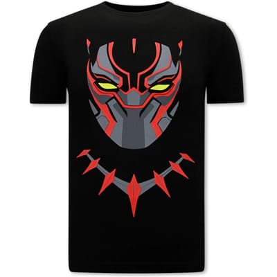 Black Panther Heren T-shirt - Zwart