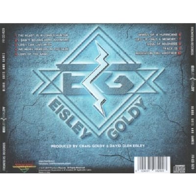 David Glen Eisley & Craig Goldy - Blood, Guts And Games (CD)