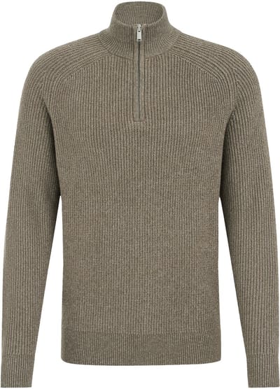 WE Fashion Halfway Zipper Greige Taglia: 3XL | Maglioni a maglia Outlet | Uomo